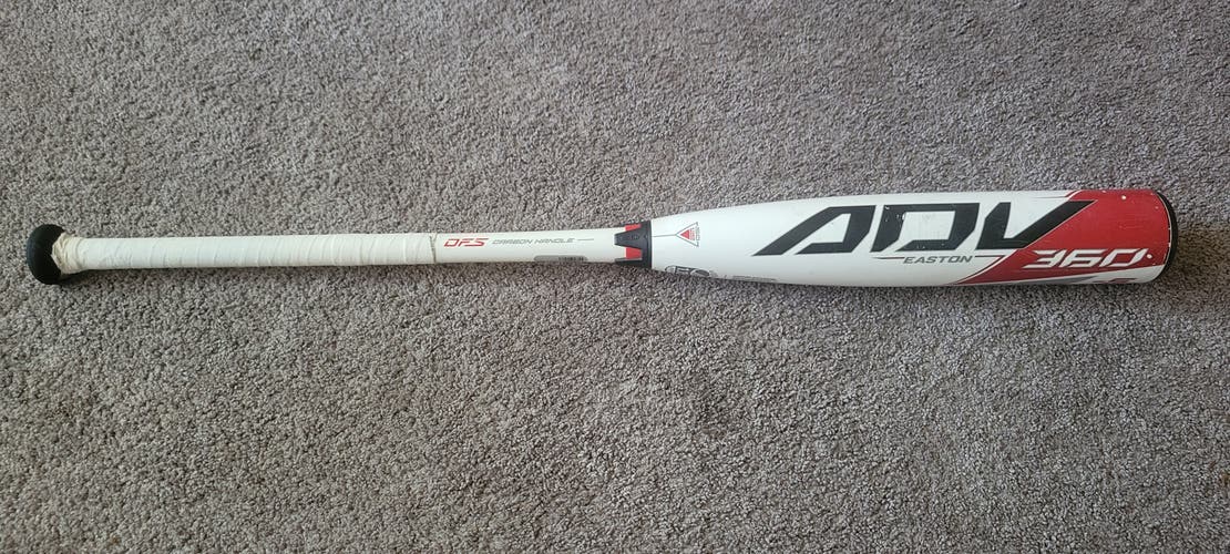 Used USSSA Certified Easton ADV 360 Bat (-5) 26 oz 31"