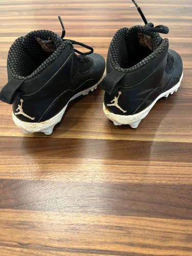 Air Jordan Black Men's Molded Cleats High Top