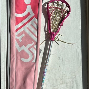 Girls Lacrosse Gear  - Stick, Eye Protection, Bag
