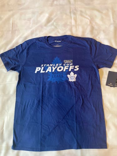 Toronto Maple Leafs 2021 Stanley Cup Playoffs Fanatics T-Shirt - Large - NEW w/ TAGS