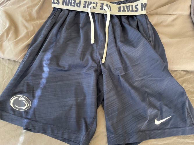 Penn State Blue Used Medium/Large Nike Shorts