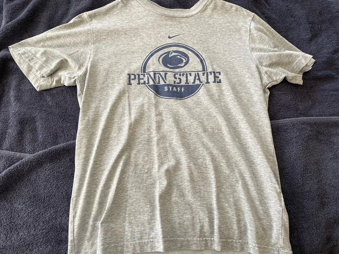 Penn State Gray Used Medium Nike Shirt