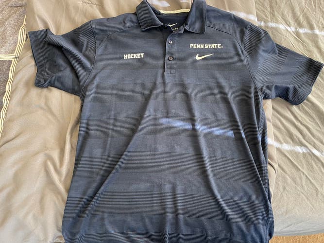 Penn State Blue Used Nike Polo