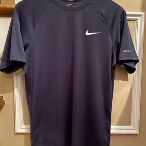Nike Dri-fit short sleeve tshirt Navy Mens Small