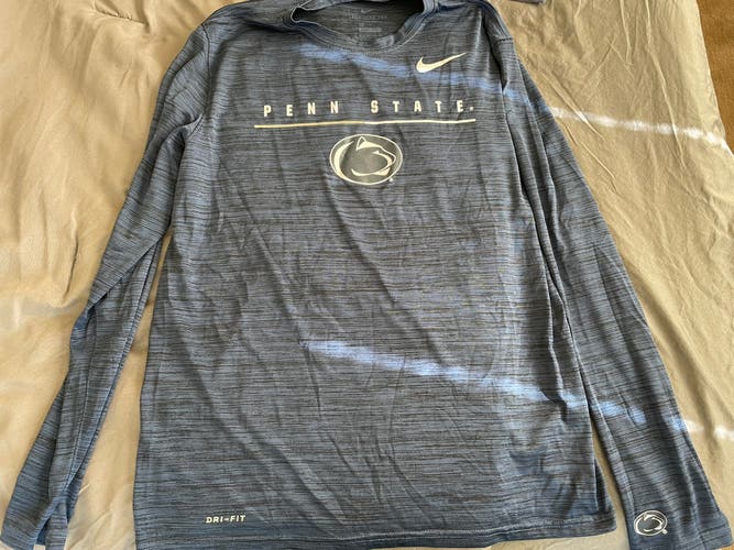 Penn State Blue Used Medium Nike Shirt