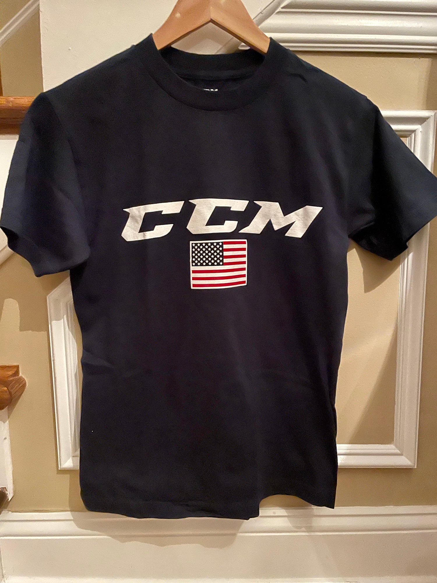 CCM Hartford Whalers Heritage Logo Short Sleeve Tee - Mens