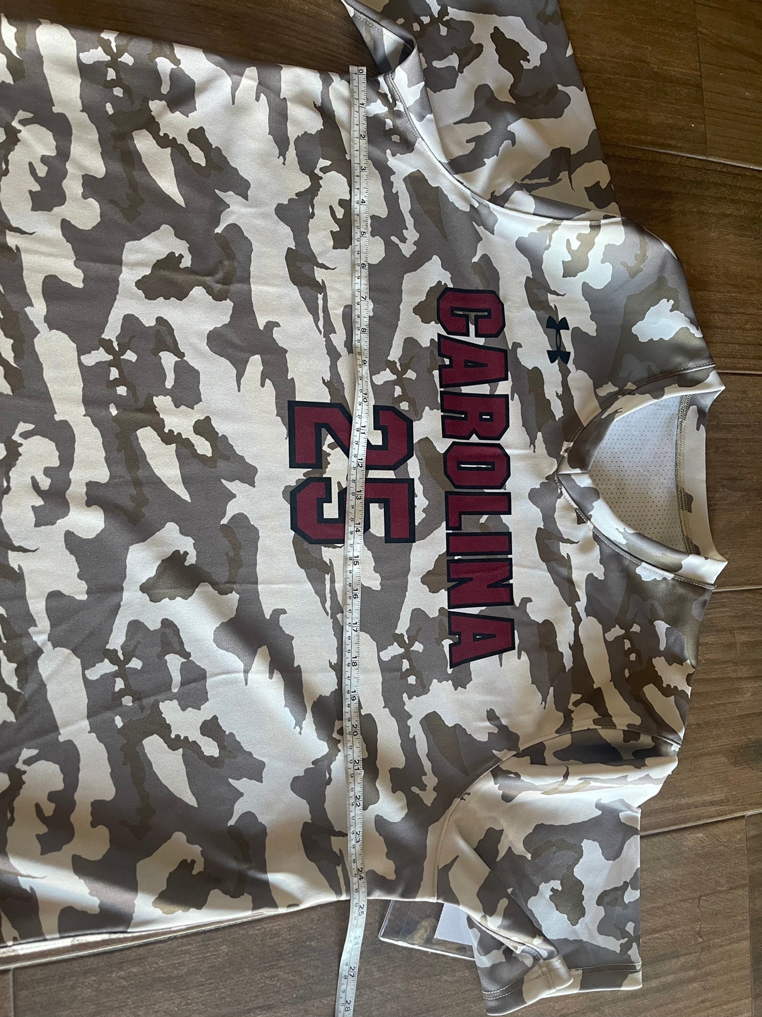 NEW Under Armour SOUTH CAROLINA GAMECOCKS #25 CAMO 2020 BASEBALL JERSEY XL  MENS