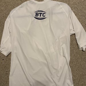 All Star Baltimore Touchdown Club White Half Sleeve Compression Shirt