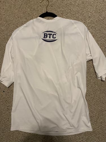 All Star Baltimore Touchdown Club White Half Sleeve Compression Shirt