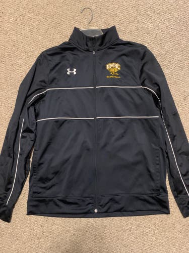 Umbc Basketball Team Issued Full Zip Warm Up