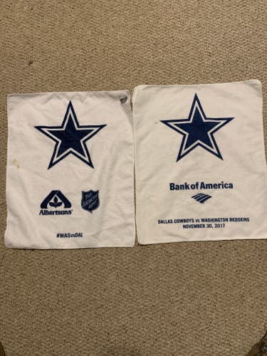 Terrible Towels, Dallas Cowboys Vs Washington Redskins Thanksgiving Game November 30th, 2017