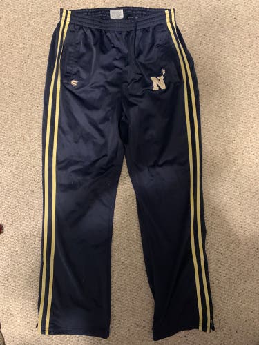 Vintage Navy Basketball Warm Up Pants