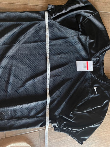 Nike Team Vapor Select 1-Button Jersey - Mens - Natural/Natural/Black, Size XXL