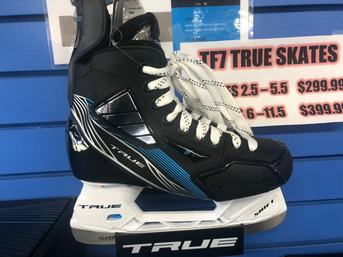 New True Regular Width Size 3 TF7 Hockey Skates