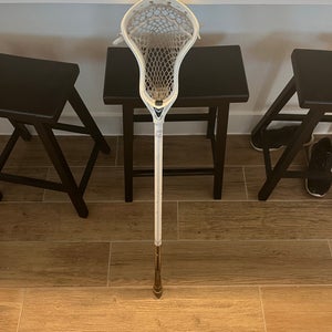 Lacrosse Stick Warrior Evo 5 Head W/ ECD Carbon Shaft