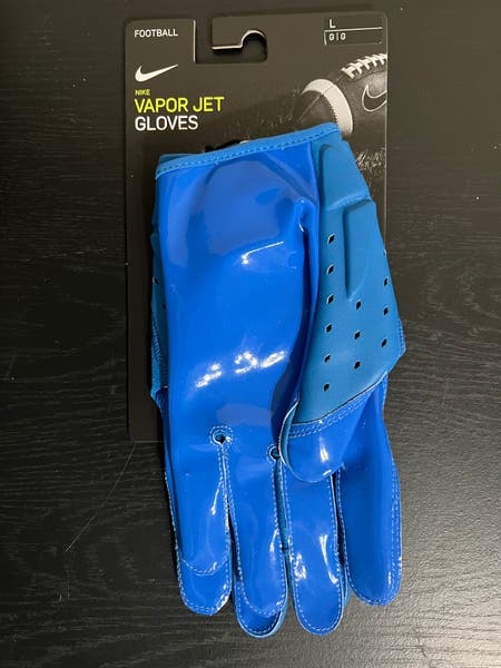 グローブ NIKE VAPOR JET 6.0 GLOVE NFL NAVY M Nike Vapor Jet 6.0 Football Gloves Blue Men's Size XL CZ4127