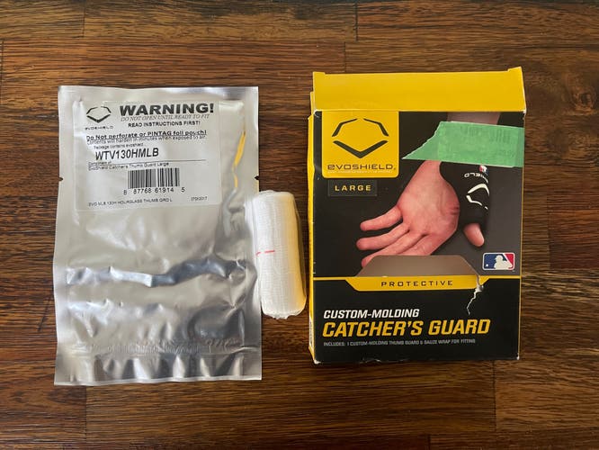 Evoshield Catcher’s Guard - custom moulding - Small