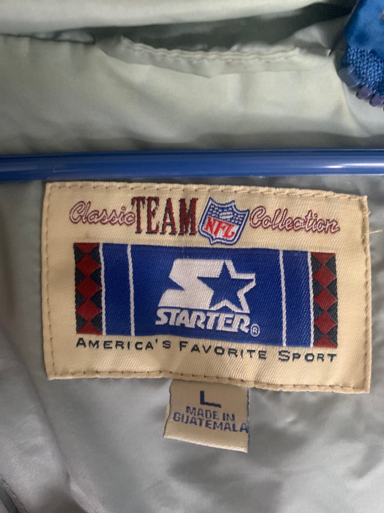 Rare Vintage Starter Classic Team Collection Dallas Cowboys Jersey