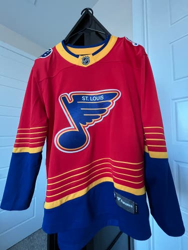 St. Louis Blues Reverse Retro Fanatics Jersey - Blank (S)