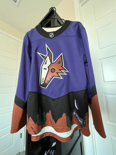 Arizona Coyotes Reverse Retro Fanatics Branded Jersey - Blank (S)