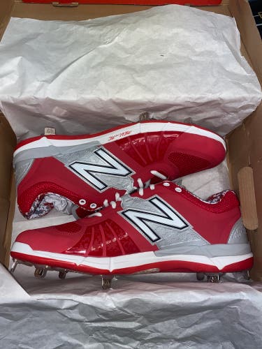 New Balance Baseball Cleats Size 13 Red