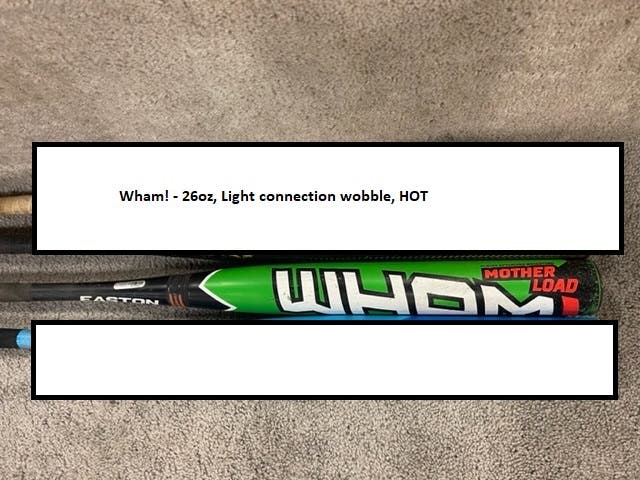 Easton Wham! Slow Pitch Bat 26oz
