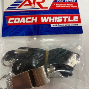 New A&R coach whistle with break-away lanyard