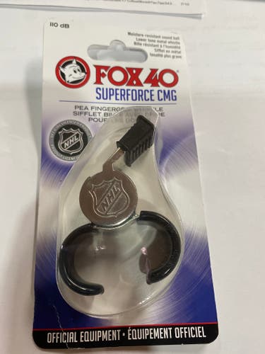 New Fox 40 superforce CMG pea fingertip whistle