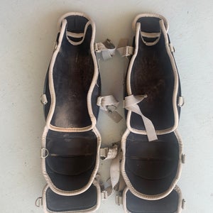 Used All Star Catcher's Leg Guards - LG912LS (Good for 8-11 year olds)