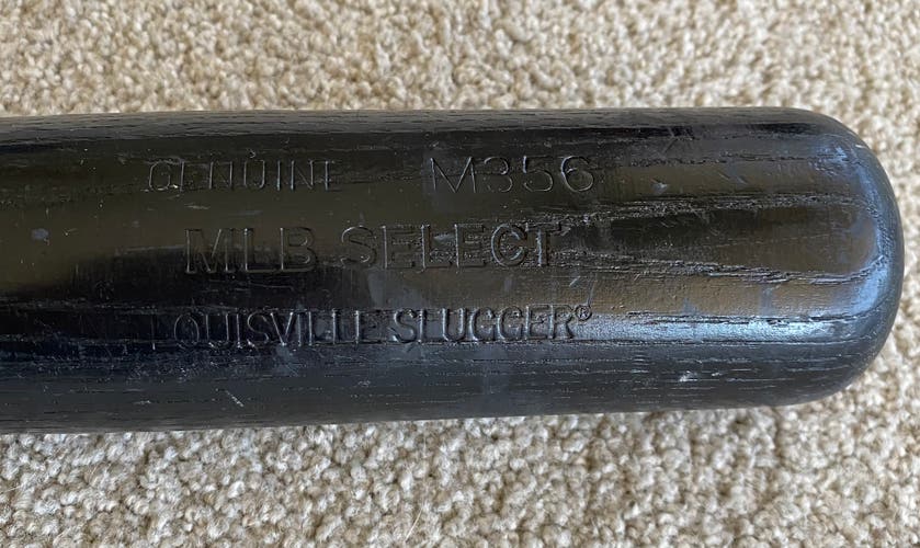 2014 Louisville Slugger 33/30 Model M356 Genuine MLB Select Black Ash Wood Bat