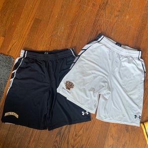 2 Umbc Basketball Team Issued Home And Away Game Shorts