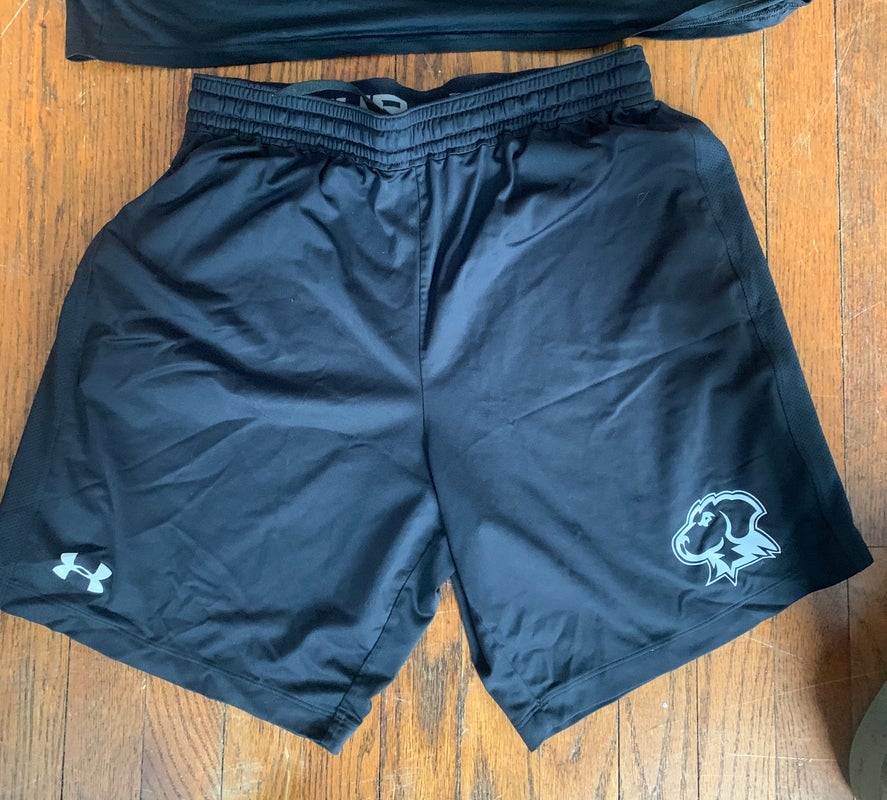 Under Armour Notre Dame game lacrosse shorts NEW L large team issued