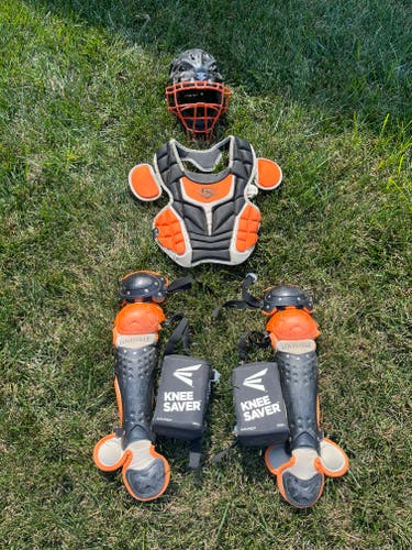 Used Louisville Slugger Catcher's Set