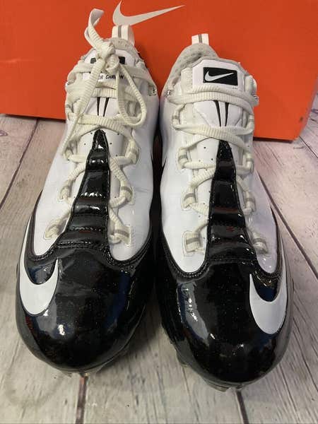 Nike ZM Vapor Carbon Fly Football Cleats Size 10 White Black New