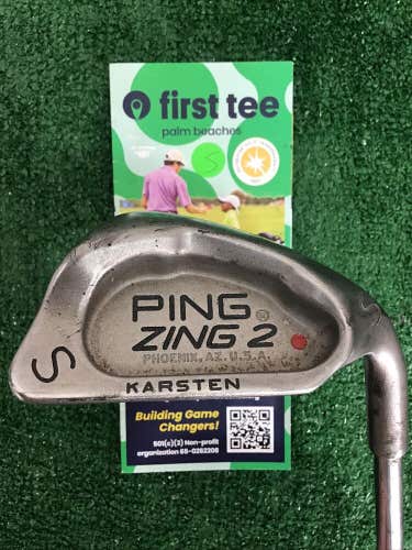 Ping Zing 2 Red Dot SW Sand Wedge With Rifle 5.5 Steel Shaft