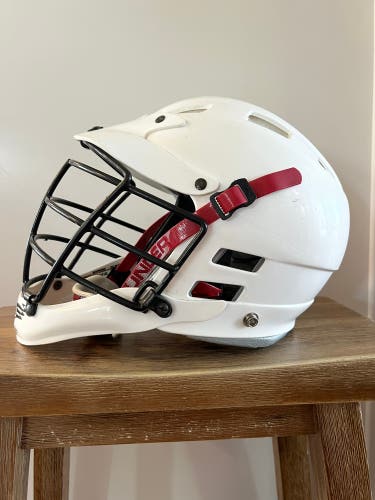Cascade Lacrosse Helmet L/XL White
