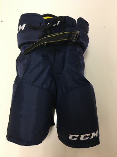 CCM AS1 Hockey Pants - Youth Large (Navy) *NEW*