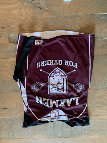 Laxmen for Others #3 - White Used Medium/Large Jersey