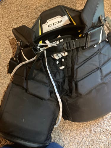Used Small CCM Pro Stock Axis 1.9 Hockey Goalie Pants