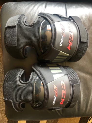 CCM Pro goalie knee guards