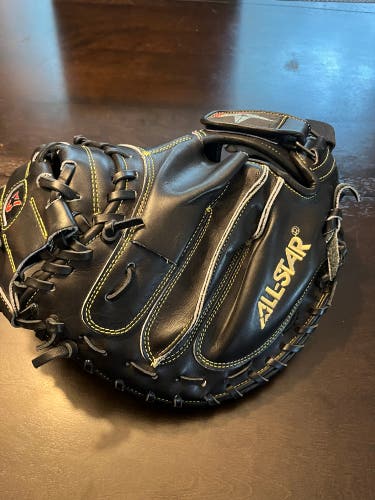 All Star Pro Elite 33.5 Catchers Glove with Wrist Guard