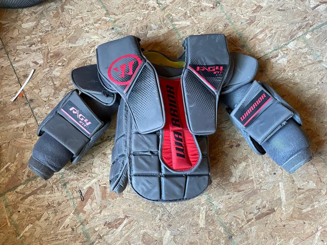 Used Large Warrior Ritual G4 Goalie Chest Protector