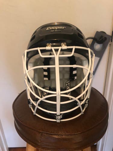Used  Cooper Goalie Mask