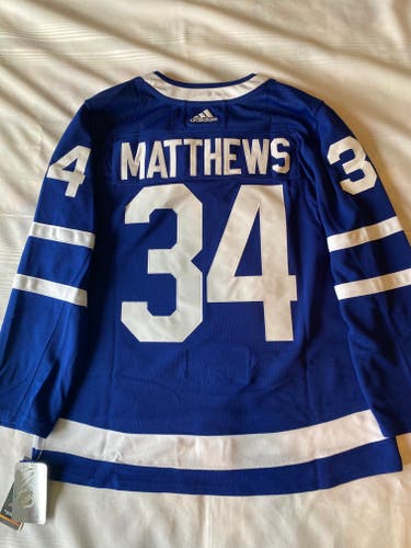 Adidas Auston Matthews Toronto Maple Leafs Authentic Jersey - Size 52 (Large) - NWT