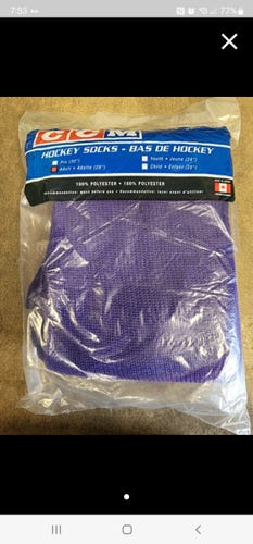 TEAM SET OF 16 Purple New CCM Socks