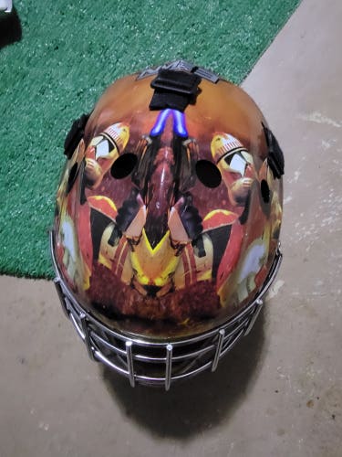 Junior Used Bauer Goalie Mask