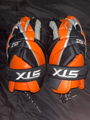 Used STX 12" Jolt Lacrosse Gloves