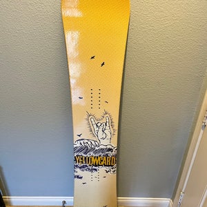 Rare!  Yellowcard Promotional Snowboard 154cm