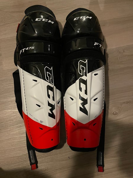 CCM FT475 Hockey Shin Pads “16”