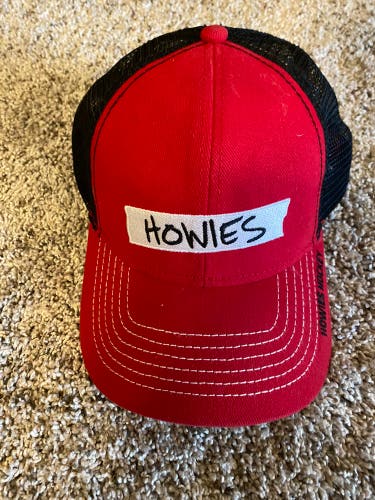 Howies Hat Red New One Size Fits All